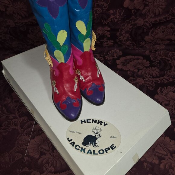 The Night Rider Cowboy Boots by Jackalope Women's Size 8.5 M - Picture 9 of 9